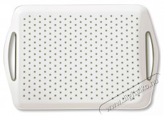 Kesper Műanyag, cs&uacute;sz&aacute;smentes feh&eacute;r t&aacute;lal&oacute;t&aacute;lca 45,5 x 32 cm Konyhai term&eacute;kek - Konyhai eszk&ouml;z - Egy&eacute;b konyhai eszk&ouml;z - 503727