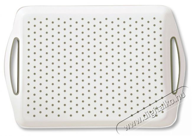 Kesper Műanyag, cs&uacute;sz&aacute;smentes feh&eacute;r t&aacute;lal&oacute;t&aacute;lca 45,5 x 32 cm Konyhai term&eacute;kek - Konyhai eszk&ouml;z - Egy&eacute;b konyhai eszk&ouml;z - 503727