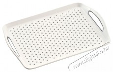 Kesper Műanyag, cs&uacute;sz&aacute;smentes feh&eacute;r t&aacute;lal&oacute;t&aacute;lca 45,5 x 32 cm Konyhai term&eacute;kek - Konyhai eszk&ouml;z - Egy&eacute;b konyhai eszk&ouml;z - 503727