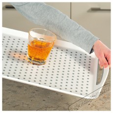 Kesper Műanyag, cs&uacute;sz&aacute;smentes feh&eacute;r t&aacute;lal&oacute;t&aacute;lca 45,5 x 32 cm Konyhai term&eacute;kek - Konyhai eszk&ouml;z - Egy&eacute;b konyhai eszk&ouml;z - 503727