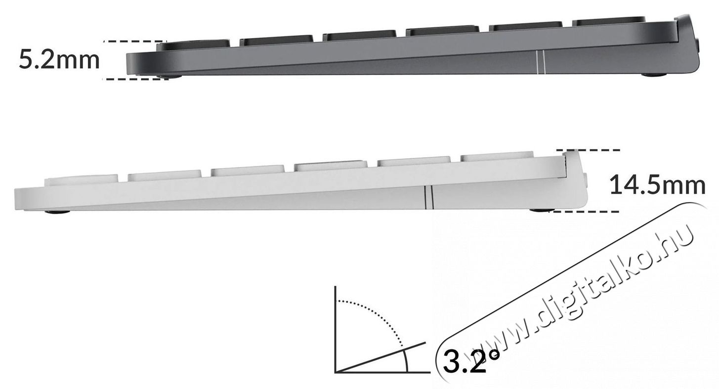 KEYCHRON B6 Pro Scissor Switch B6P-K1 Billentyűzet - HU Fekete Iroda &eacute;s sz&aacute;m&iacute;t&aacute;stechnika - Billentyűzet / billentyűzet szett - Vezet&eacute;k n&eacute;lk&uuml;li - 540550