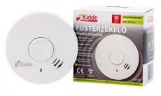 KIDDE 10Y29 be&eacute;p&iacute;tett l&iacute;tium akkumul&aacute;torral/hang- &eacute;s f&eacute;nyjelz&eacute;ssel/kompakt optikai f&uuml;st&eacute;rz&eacute;kelő H&aacute;ztart&aacute;s / Otthon / K&uuml;lt&eacute;r - Biztons&aacute;gtechnika - F&uuml;st- &eacute;s sz&eacute;n-monoxid &eacute;rz&eacute;kelő - 439737