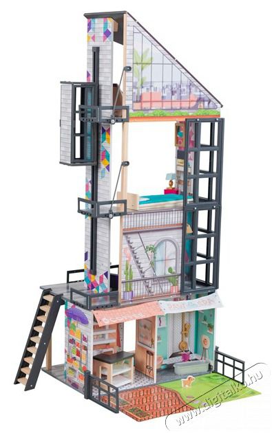 KIDKRAFT Bianca City Life babah&aacute;z H&aacute;ztart&aacute;s / Otthon / K&uuml;lt&eacute;r - J&aacute;t&eacute;k / Sport - Kreat&iacute;v / k&eacute;szs&eacute;gfejlesztő j&aacute;t&eacute;k - 514112