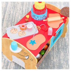 KIDKRAFT Foody Friends kutyusos kiskonyha H&aacute;ztart&aacute;s / Otthon / K&uuml;lt&eacute;r - J&aacute;t&eacute;k / Sport - Baba j&aacute;t&eacute;k - 514115
