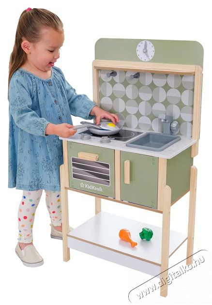 KIDKRAFT Time to Cook j&aacute;t&eacute;kkonyha H&aacute;ztart&aacute;s / Otthon / K&uuml;lt&eacute;r - J&aacute;t&eacute;k / Sport - J&aacute;t&eacute;kfigura - 514095