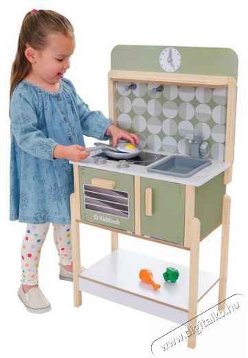 KIDKRAFT Time to Cook j&aacute;t&eacute;kkonyha H&aacute;ztart&aacute;s / Otthon / K&uuml;lt&eacute;r - J&aacute;t&eacute;k / Sport - J&aacute;t&eacute;kfigura - 514095