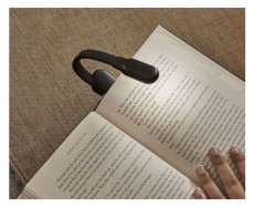 KIKKERLAND BL13-BK-EU csiptetős &uacute;jrat&ouml;lthető fekete LED-es olvas&oacute;l&aacute;mpa Fot&oacute;-Vide&oacute; kieg&eacute;sz&iacute;tők - L&aacute;mpa - LED l&aacute;mpa - 405744