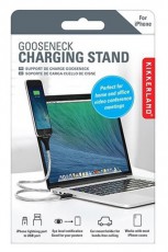 KIKKERLAND US212-EU USB/Lightning gooseneck k&aacute;bel &eacute;s telefontart&oacute; Mobil / Kommunik&aacute;ci&oacute; / Smart - Mobiltelefon kieg&eacute;sz&iacute;tő / tok - Tart&oacute; / r&ouml;gz&iacute;tő / &aacute;llv&aacute;ny - 444654