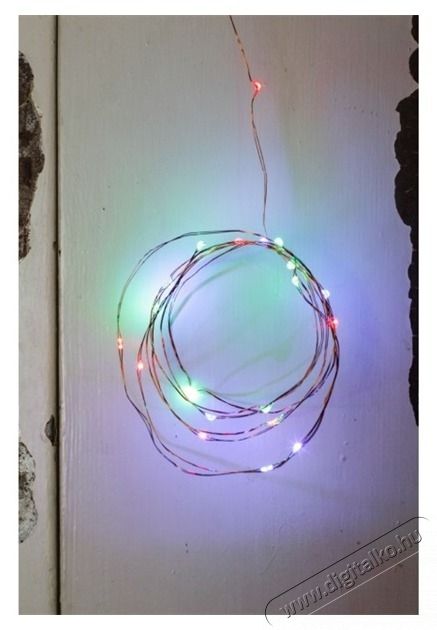 KIKKERLAND huzal jellegű r&eacute;z/piros/z&ouml;ld/k&eacute;k f&eacute;nyf&uuml;z&eacute;r H&aacute;ztart&aacute;s / Otthon / K&uuml;lt&eacute;r - Vil&aacute;g&iacute;t&aacute;s / elektromoss&aacute;g - Led szalag / f&eacute;nyf&uuml;z&eacute;r - 448721