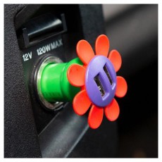KIKKERLAND US215-EU 2xUSB vir&aacute;g form&aacute;j&uacute; aut&oacute;s t&ouml;ltő Aut&oacute;hifi / Aut&oacute; felszerel&eacute;s - Aut&oacute;s t&ouml;ltő / szivargy&uacute;jt&oacute; adapter - 449453