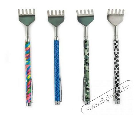 KIKKERLAND BS001-C 50cm mint&aacute;s, multicolor teleszk&oacute;pos h&aacute;tvakar&oacute; Sz&eacute;ps&eacute;g&aacute;pol&aacute;s / Eg&eacute;szs&eacute;g - Massz&iacute;roz&aacute;s / relax&aacute;ci&oacute; - K&eacute;zi massz&iacute;roz&oacute; - 502035