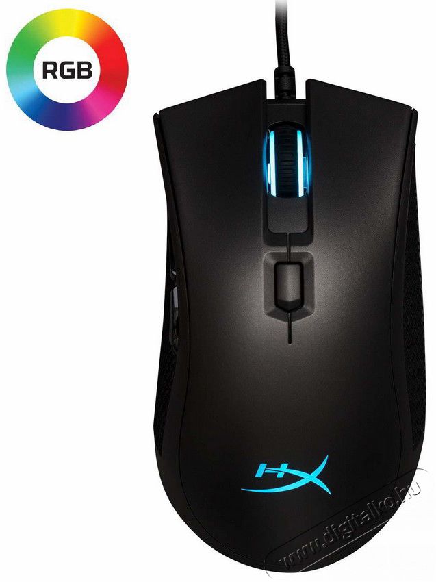 Kingston HyperX Pulsefire Core fekete gaming eg&eacute;r Iroda &eacute;s sz&aacute;m&iacute;t&aacute;stechnika - Eg&eacute;r - Vezet&eacute;kes eg&eacute;r - 367841