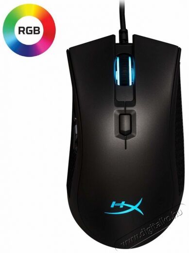 Kingston HyperX Pulsefire Core fekete gaming eg&eacute;r Iroda &eacute;s sz&aacute;m&iacute;t&aacute;stechnika - Eg&eacute;r - Vezet&eacute;kes eg&eacute;r - 367841