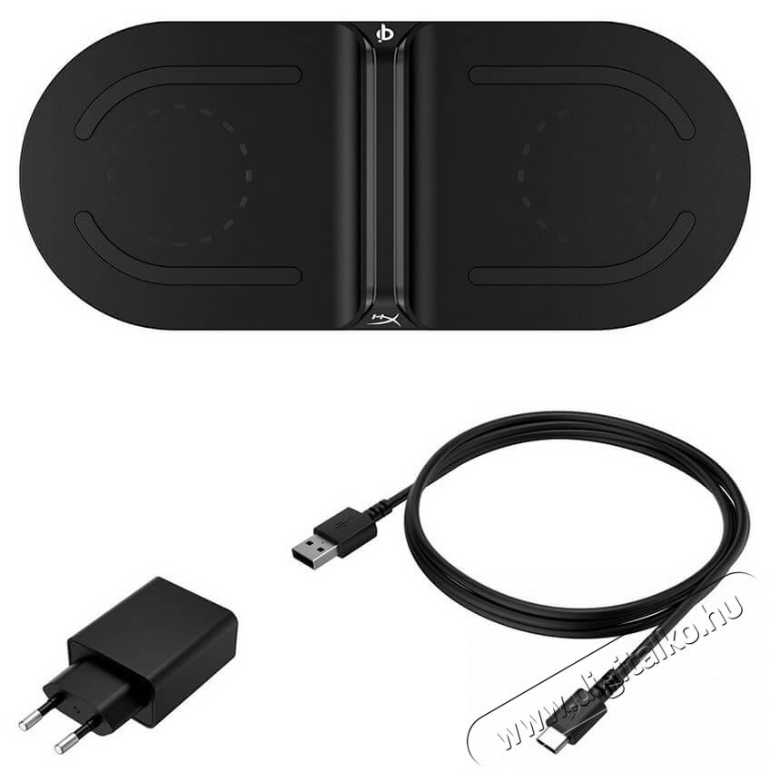 Kingston HyperX ChargePlay Base t&ouml;ltő &aacute;llom&aacute;s (EU adapterrel) (224508) Mobil / Kommunik&aacute;ci&oacute; / Smart - Tablet / E-book kieg&eacute;sz&iacute;tő, tok - H&aacute;l&oacute;zati-, aut&oacute;s t&ouml;ltő - 367768