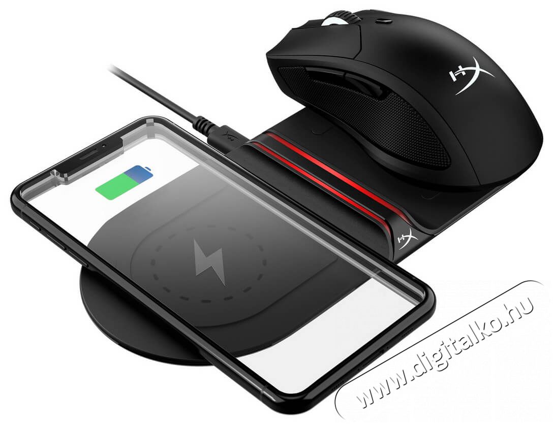 Kingston HyperX ChargePlay Base t&ouml;ltő &aacute;llom&aacute;s (EU adapterrel) (224508) Mobil / Kommunik&aacute;ci&oacute; / Smart - Tablet / E-book kieg&eacute;sz&iacute;tő, tok - H&aacute;l&oacute;zati-, aut&oacute;s t&ouml;ltő - 367768
