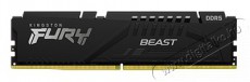 Kingston 16GB/5600MHz DDR-5 FURY Beast Black (KF556C40BB-16) mem&oacute;ria - Iroda &eacute;s sz&aacute;m&iacute;t&aacute;stechnika - Egy&eacute;b sz&aacute;m&iacute;t&aacute;stechnikai term&eacute;k - 387287