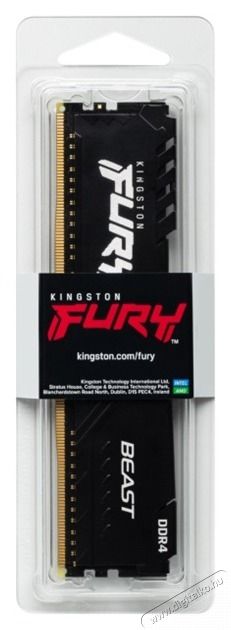 Kingston 32GB/3200MHz DDR-4 (Kit of 2) 1Gx8 FURY Beast Black (KF432C16BB1K2/32) mem&oacute;ria Iroda &eacute;s sz&aacute;m&iacute;t&aacute;stechnika - Egy&eacute;b sz&aacute;m&iacute;t&aacute;stechnikai term&eacute;k - 441946