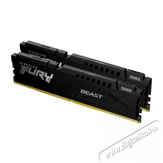 Kingston 64GB 6000MHz DDR-5 FURY Beast Black EXPO (Kit! 2db 32GB) (KF560C36BBEK2-64) mem&oacute;ria Iroda &eacute;s sz&aacute;m&iacute;t&aacute;stechnika - Egy&eacute;b sz&aacute;m&iacute;t&aacute;stechnikai term&eacute;k - 463206