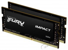 Kingston FURY SO-DIMM 32GB KIT DDR4 3200MHz CL20 Impact Iroda és számítástechnika - Számítógép tartozék - Memória - 503362