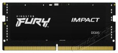 Kingston FURY SO-DIMM 16GB DDR5 5600MHz CL40 Impact Iroda és számítástechnika - Számítógép tartozék - Memória - 503371