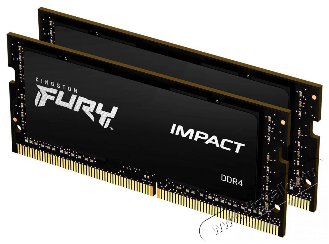 Kingston FURY SO-DIMM 16GB KIT DDR4 3200MHz CL20 Impact Iroda &eacute;s sz&aacute;m&iacute;t&aacute;stechnika - Sz&aacute;m&iacute;t&oacute;g&eacute;p tartoz&eacute;k - Mem&oacute;ria - 503370