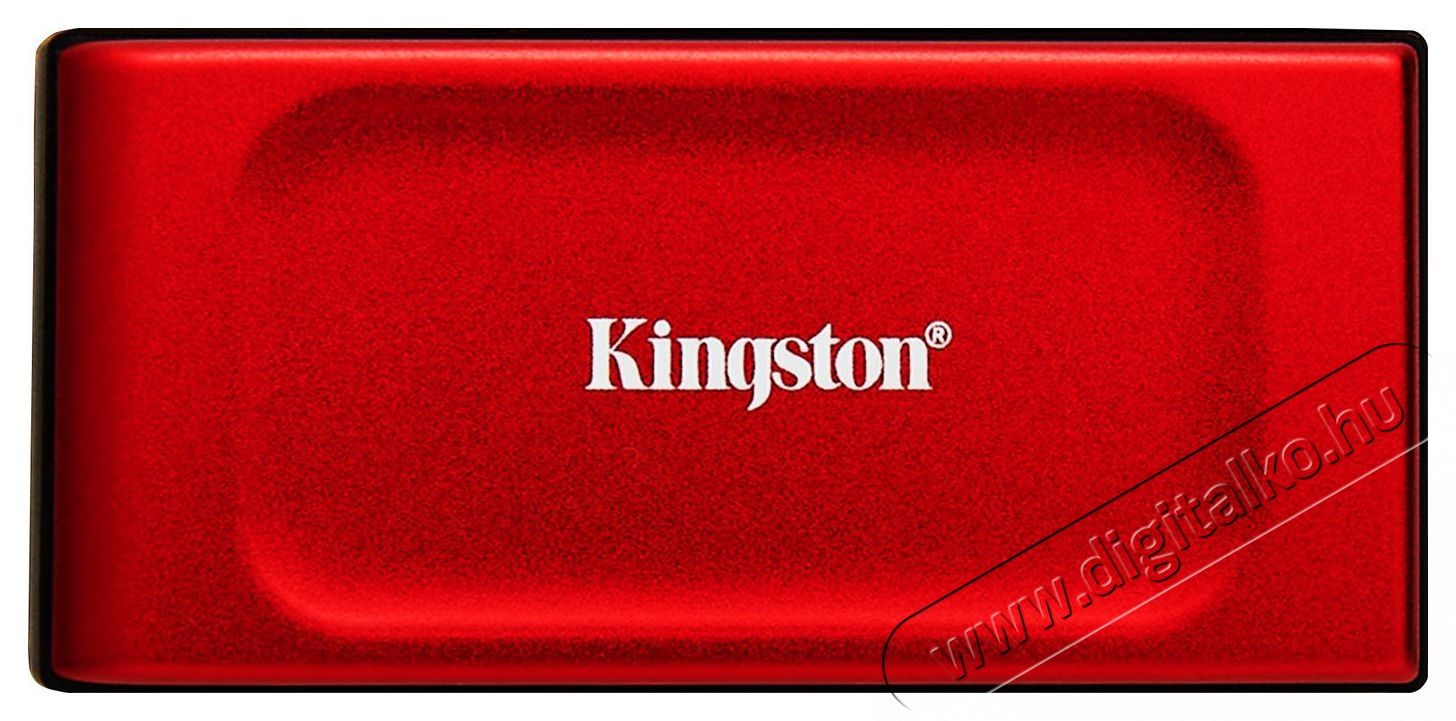 Kingston XS1000 SSD 1TB, piros Iroda &eacute;s sz&aacute;m&iacute;t&aacute;stechnika - Adatt&aacute;rol&oacute; / merevlemez - K&uuml;lső SSD - 503312