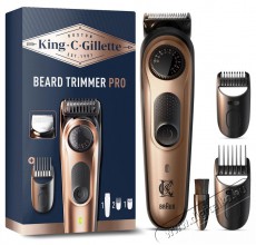 KING C. GILLETTE Beard Trimmer PRO Sz&eacute;ps&eacute;g&aacute;pol&aacute;s / Eg&eacute;szs&eacute;g - Haj&aacute;pol&aacute;s - Haj / szak&aacute;ll v&aacute;g&oacute;, ny&iacute;r&oacute; - 518853