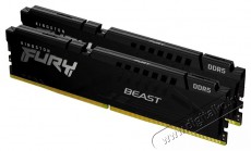 Kingston FURY 32GB KIT DDR5 6000MT/s CL30 Beast Black EXPO Iroda és számítástechnika - Számítógép tartozék - Memória - 522218