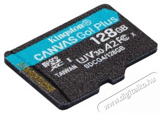 Kingston microSDXC Canvas Go Plus Gen4 128GB - Memória kártya / Pendrive - MicroSD / MicroSDHC kártya - 522222