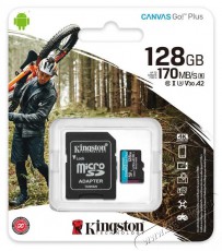 Kingston microSDXC Canvas Go Plus Gen4 128GB Mem&oacute;ria k&aacute;rtya / Pendrive - MicroSD / MicroSDHC k&aacute;rtya - 522222