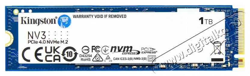 Kingston NV3 1TB Iroda &eacute;s sz&aacute;m&iacute;t&aacute;stechnika - Adatt&aacute;rol&oacute; / merevlemez - SSD - 522216