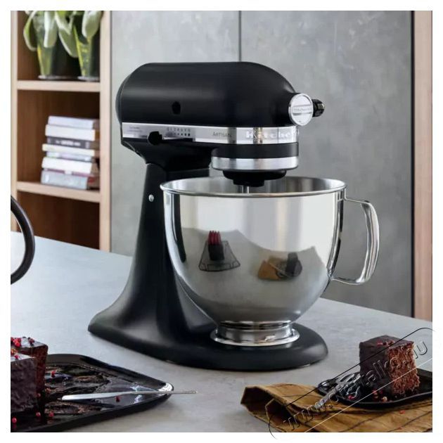 KitchenAid Artisan 125, matt fekete Konyhai term&eacute;kek - Konyhai kisg&eacute;p (elők&eacute;sz&iacute;t&eacute;s / feldolgoz&aacute;s) - Konyhai robotg&eacute;p - 511353