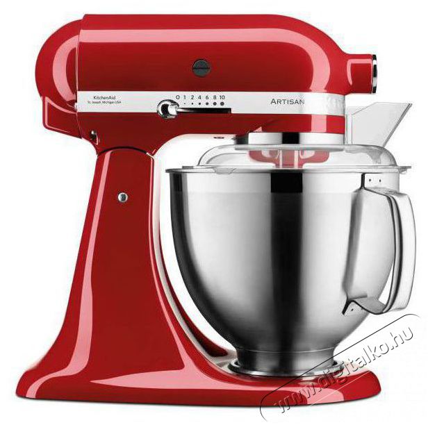 KitchenAid Artisan Robot 185 met&aacute;lpiros Konyhai term&eacute;kek - Konyhai kisg&eacute;p (elők&eacute;sz&iacute;t&eacute;s / feldolgoz&aacute;s) - Konyhai robotg&eacute;p - 511342