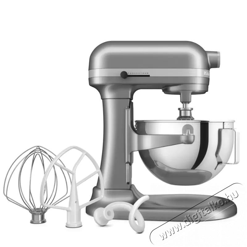 KitchenAid Heavy Duty 5KSM55SXXCU, ez&uuml;st Konyhai term&eacute;kek - Konyhai kisg&eacute;p (elők&eacute;sz&iacute;t&eacute;s / feldolgoz&aacute;s) - Konyhai robotg&eacute;p - 511343