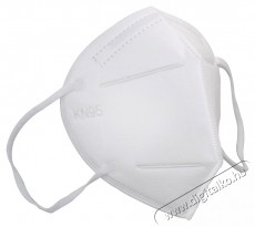 KN95 FFP2 (1db/cs) szűrési szintű szelep nélküli részecskeszűrős szájmaszk - Szépségápolás / Egészség - Egyéb szépség / egészség termék - 385207