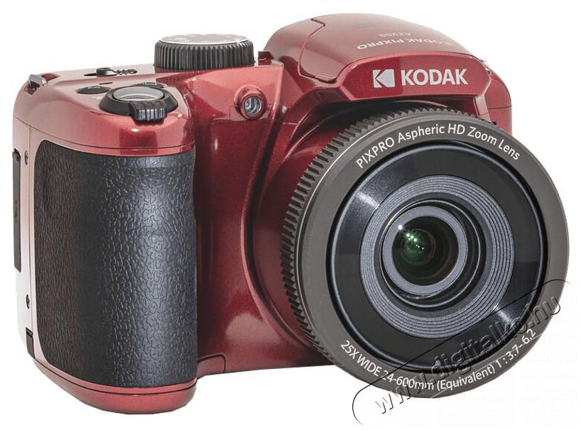 Kodak Pixpro AZ255 digit&aacute;lis piros f&eacute;nyk&eacute;pezőg&eacute;p F&eacute;nyk&eacute;pezőg&eacute;p / kamera - Kompakt f&eacute;nyk&eacute;pezőg&eacute;p - Norm&aacute;l tud&aacute;s&uacute; kompakt - 466702