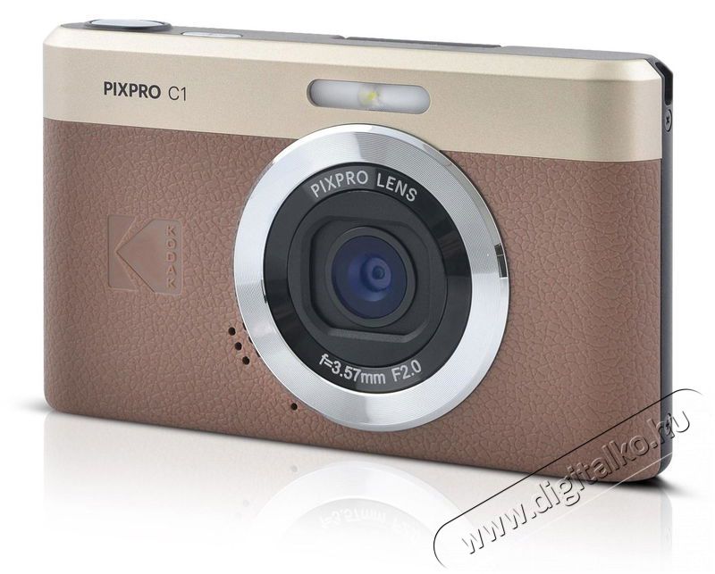 Kodak C1 Pixpro Brown F&eacute;nyk&eacute;pezőg&eacute;p / kamera - Kompakt f&eacute;nyk&eacute;pezőg&eacute;p - Norm&aacute;l tud&aacute;s&uacute; kompakt - 519991