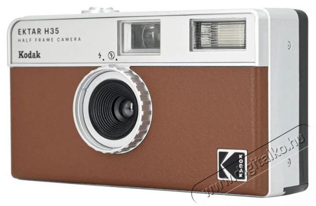 Kodak EKTAR H35, barna F&eacute;nyk&eacute;pezőg&eacute;p / kamera - Kompakt f&eacute;nyk&eacute;pezőg&eacute;p - Anal&oacute;g f&eacute;nyk&eacute;pezőg&eacute;p - 520101