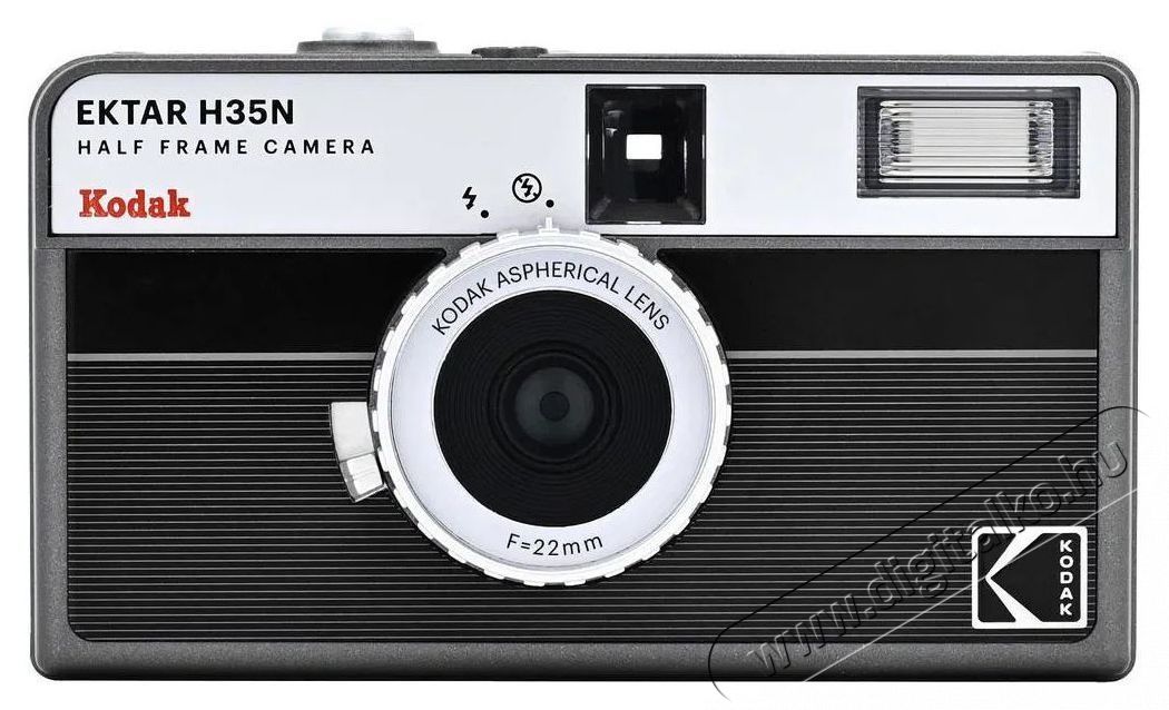 Kodak EKTAR H35N Camera Striped Black F&eacute;nyk&eacute;pezőg&eacute;p / kamera - Kompakt f&eacute;nyk&eacute;pezőg&eacute;p - Anal&oacute;g f&eacute;nyk&eacute;pezőg&eacute;p - 520107