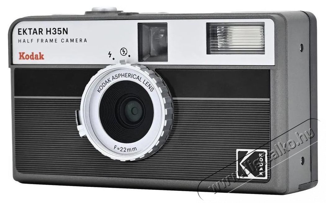 Kodak EKTAR H35N Camera Striped Black F&eacute;nyk&eacute;pezőg&eacute;p / kamera - Kompakt f&eacute;nyk&eacute;pezőg&eacute;p - Anal&oacute;g f&eacute;nyk&eacute;pezőg&eacute;p - 520107