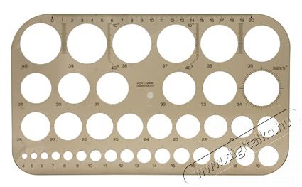 KOH-I-NOOR 749161 Z37 k&ouml;rsablon Iroda &eacute;s sz&aacute;m&iacute;t&aacute;stechnika - Egy&eacute;b sz&aacute;m&iacute;t&aacute;stechnikai term&eacute;k - 439644