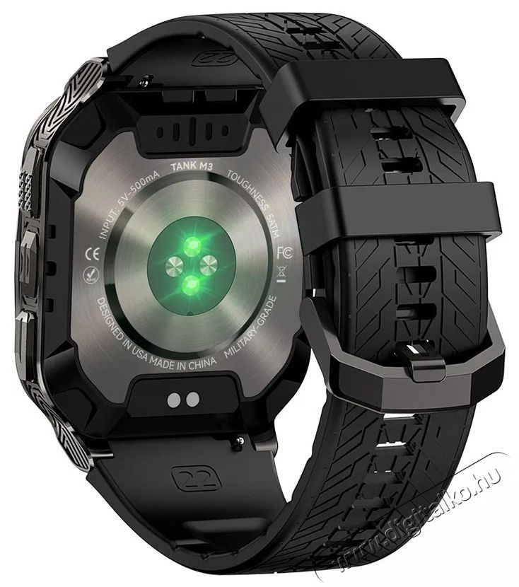 KOSPET TANK M3 Black Mobil / Kommunik&aacute;ci&oacute; / Smart - Okos eszk&ouml;z - Okos&oacute;ra - 522255