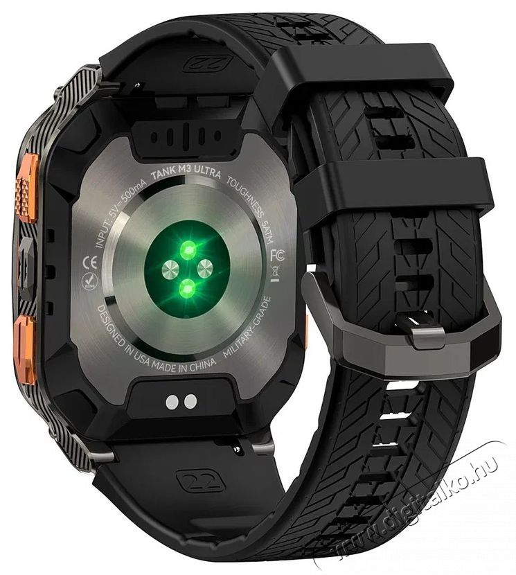KOSPET TANK M3 Ultra Black Mobil / Kommunik&aacute;ci&oacute; / Smart - Okos eszk&ouml;z - Okos&oacute;ra - 522252