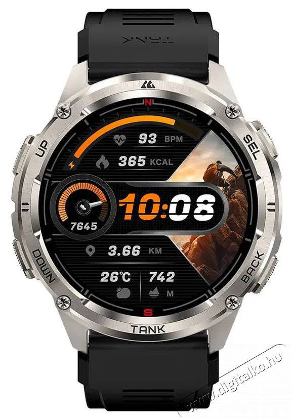 KOSPET TANK T3 Ultra 2 Silver Mobil / Kommunik&aacute;ci&oacute; / Smart - Okos eszk&ouml;z - Okos&oacute;ra - 522245