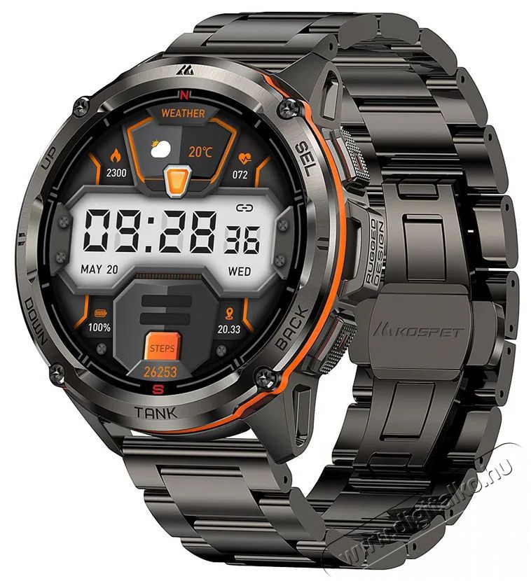 KOSPET TANK T3 Ultra Special Edition Black Mobil / Kommunik&aacute;ci&oacute; / Smart - Okos eszk&ouml;z - Okos&oacute;ra - 522247