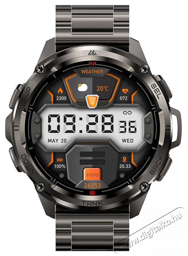 KOSPET TANK T3 Ultra Special Edition Black Mobil / Kommunik&aacute;ci&oacute; / Smart - Okos eszk&ouml;z - Okos&oacute;ra - 522247