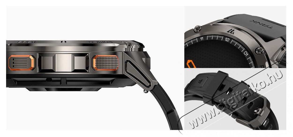 KOSPET TANK T3 Special Edition Black Mobil / Kommunik&aacute;ci&oacute; / Smart - Okos eszk&ouml;z - Okos&oacute;ra - 527388