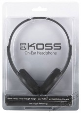Koss KPH/8 K, fekete Audio-Video / Hifi / Multim&eacute;dia - F&uuml;l &eacute;s Fejhallgat&oacute;k - Fejhallgat&oacute; - 518863