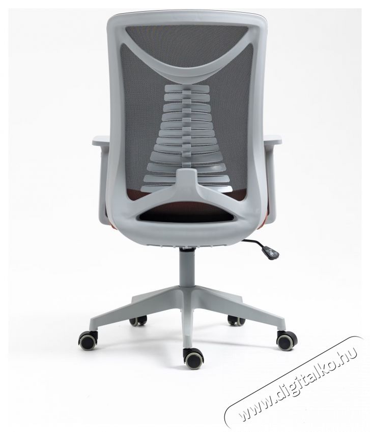 Kring Athos irodai sz&eacute;k, h&aacute;l&oacute;/PU, &aacute;ll&iacute;that&oacute; magass&aacute;g&uacute;, fekete/narancs Iroda &eacute;s sz&aacute;m&iacute;t&aacute;stechnika - Egy&eacute;b sz&aacute;m&iacute;t&aacute;stechnikai term&eacute;k - 537029