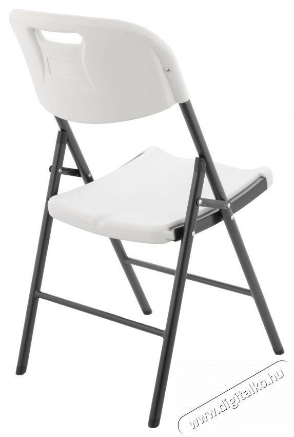 Kring Banquette 2 darab &ouml;sszecsukhat&oacute; kerti sz&eacute;k, 47.5 x 58 x 86.5 cm, F&eacute;m/Műanyag, Feh&eacute; H&aacute;ztart&aacute;s / Otthon / K&uuml;lt&eacute;r - K&uuml;lt&eacute;r / kerti term&eacute;k / grill - Kerti b&uacute;tor - 537057